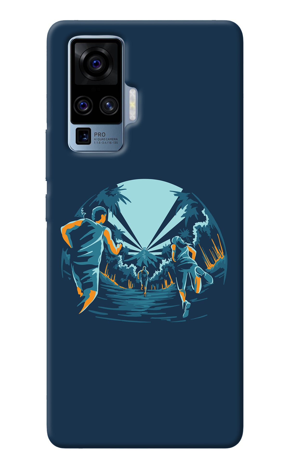 Team Run Vivo X50 Pro Back Cover