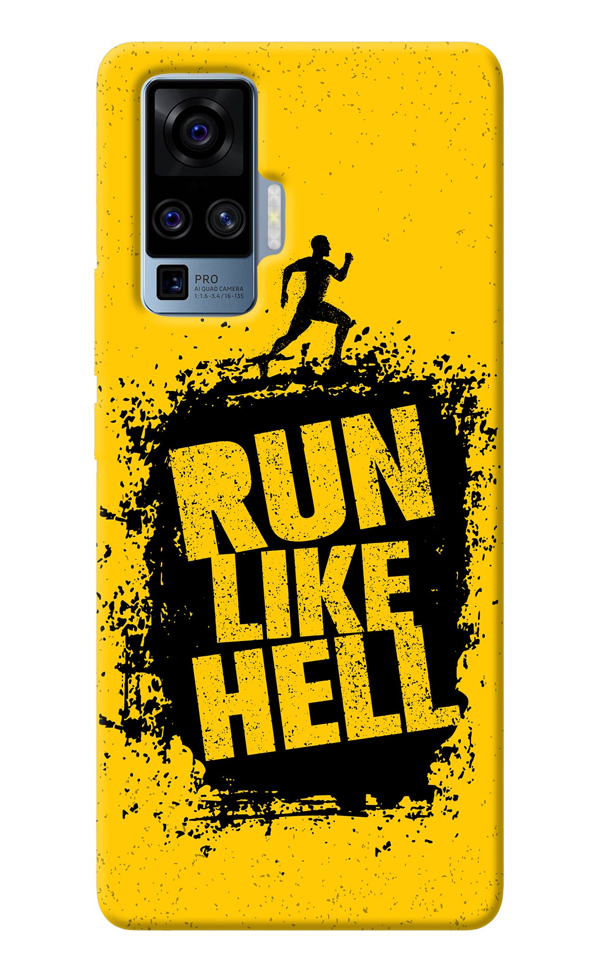 Run Like Hell Vivo X50 Pro Back Cover