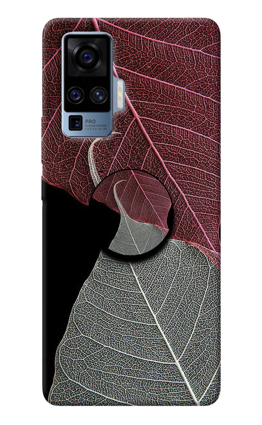 Leaf Pattern Vivo X50 Pro Pop Case
