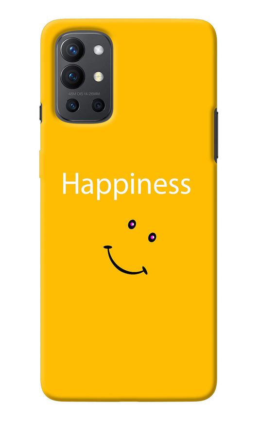 Happiness With Smiley Oneplus 9R Back Cover