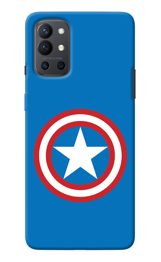 Captain America Logo Oneplus 9R Back Cover