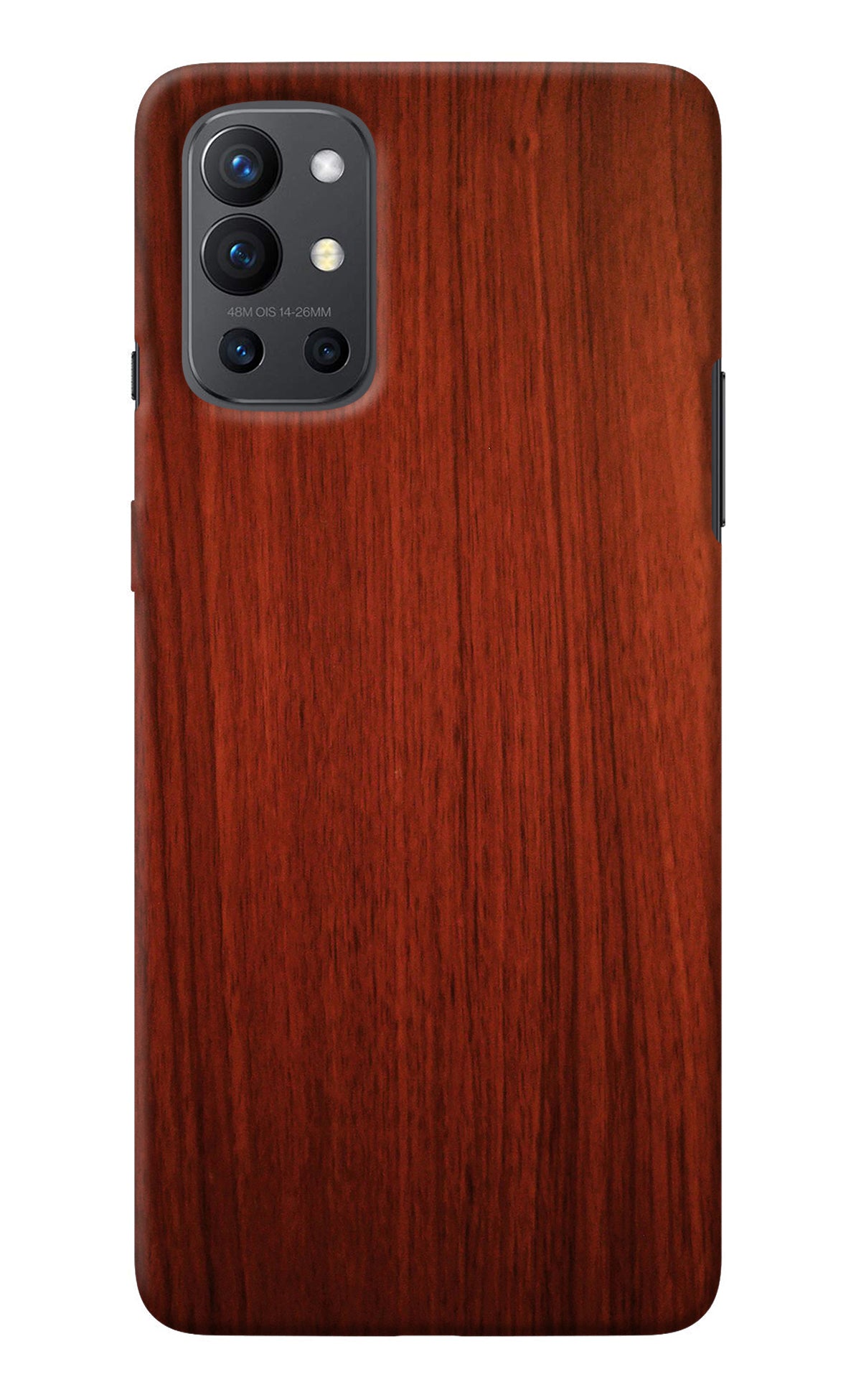 Wooden Plain Pattern Oneplus 9R Back Cover