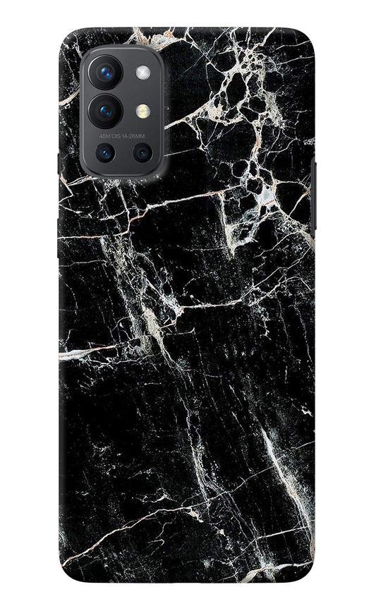 Black Marble Texture Oneplus 9R Back Cover