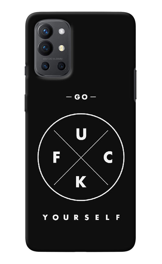 Go Fuck Yourself Oneplus 9R Back Cover