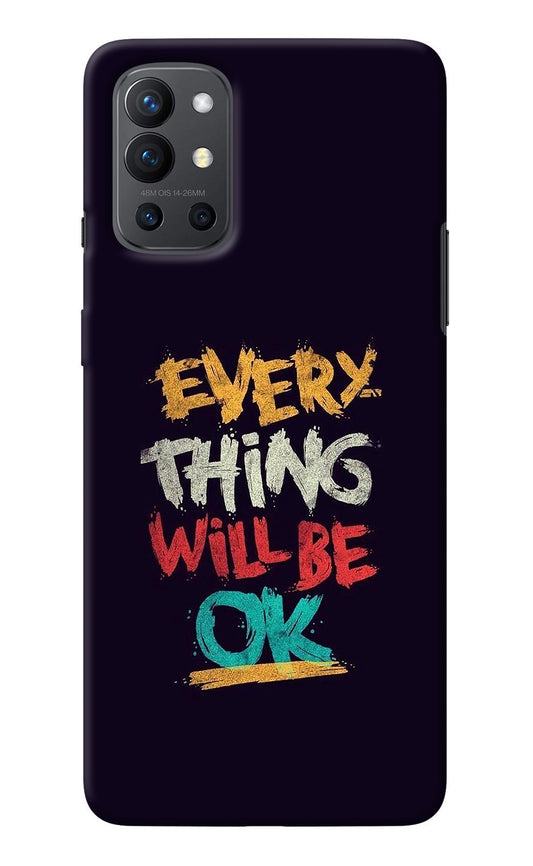 Everything Will Be Ok Oneplus 9R Back Cover