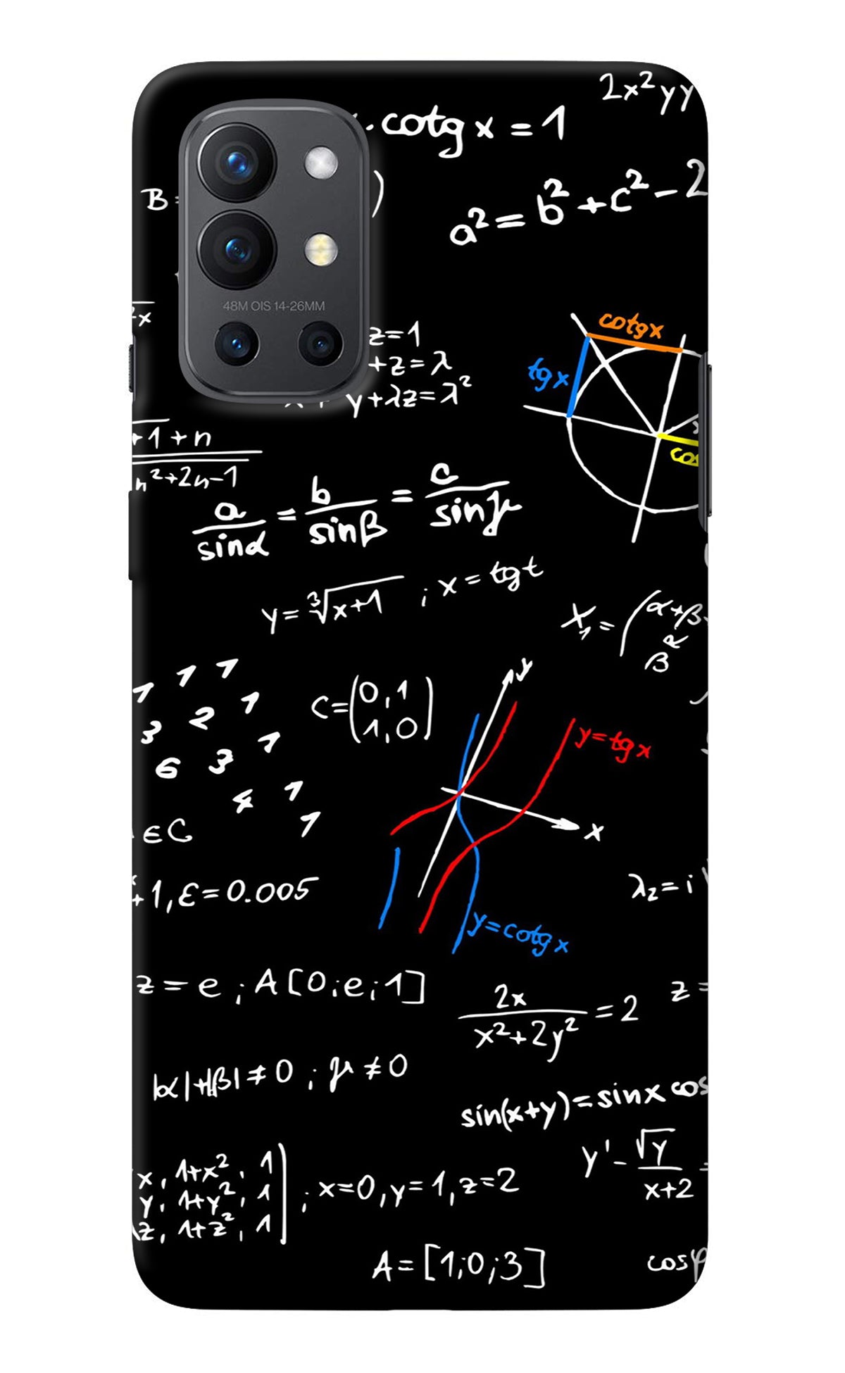 Mathematics Formula Oneplus 9R Back Cover