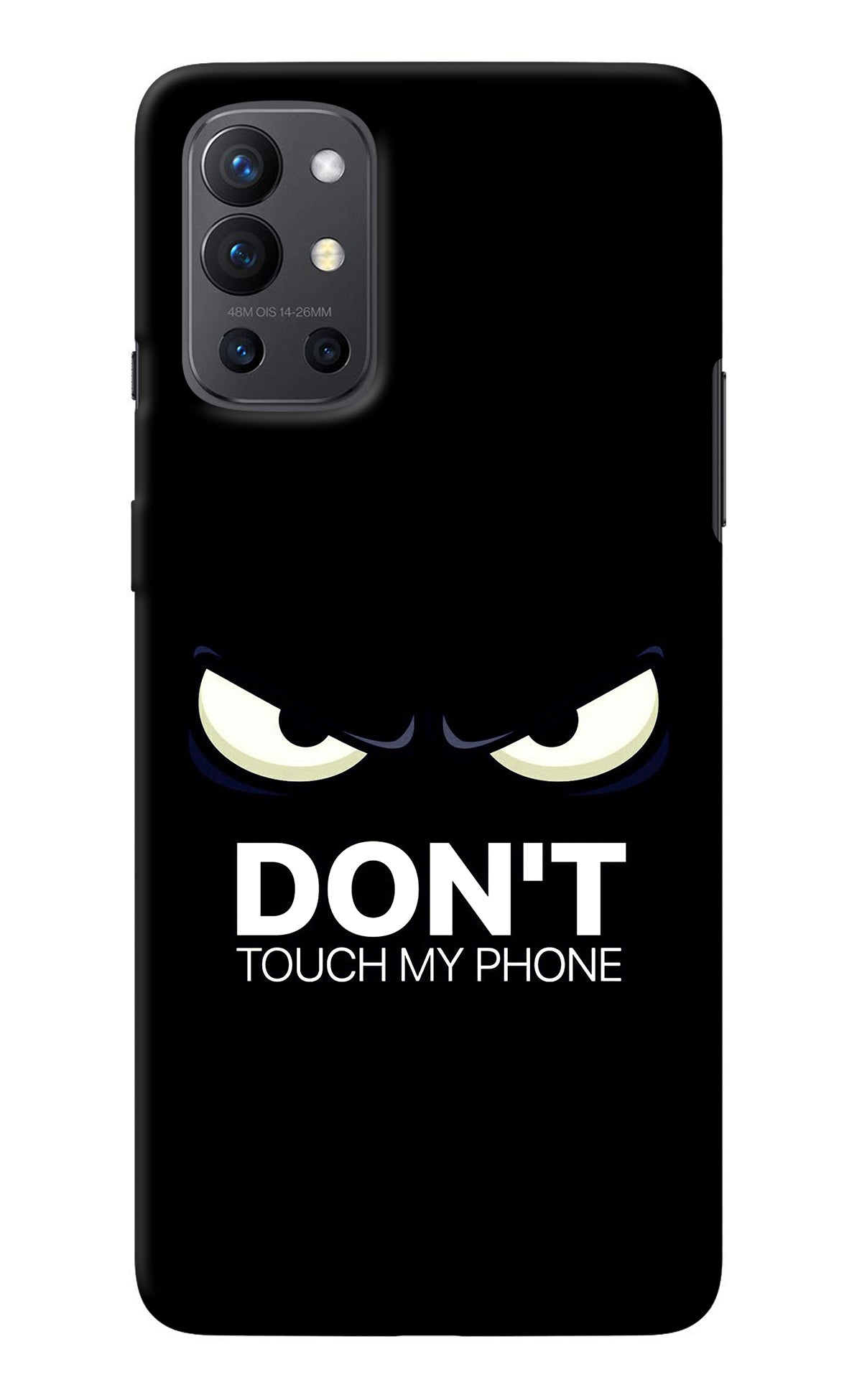 Don'T Touch My Phone Oneplus 9R Back Cover