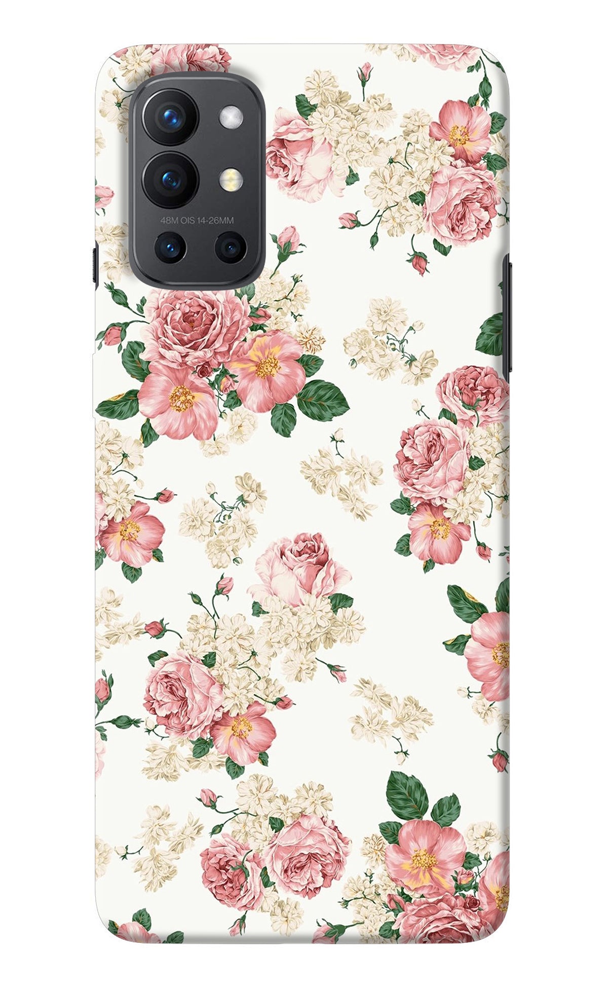 Flowers Oneplus 9R Back Cover