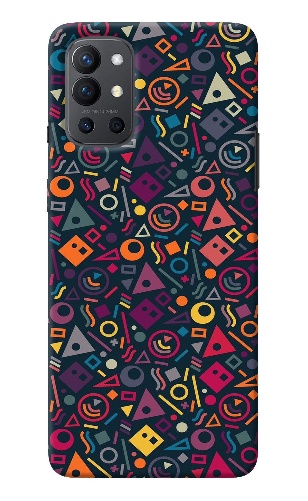 Geometric Abstract Oneplus 9R Back Cover