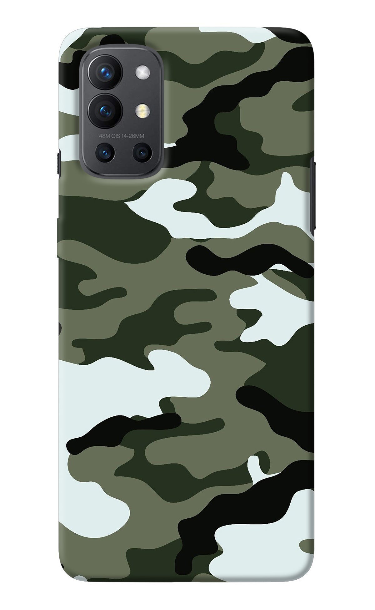 Camouflage Oneplus 9R Back Cover