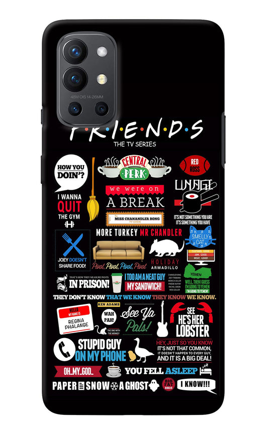 FRIENDS Oneplus 9R Back Cover
