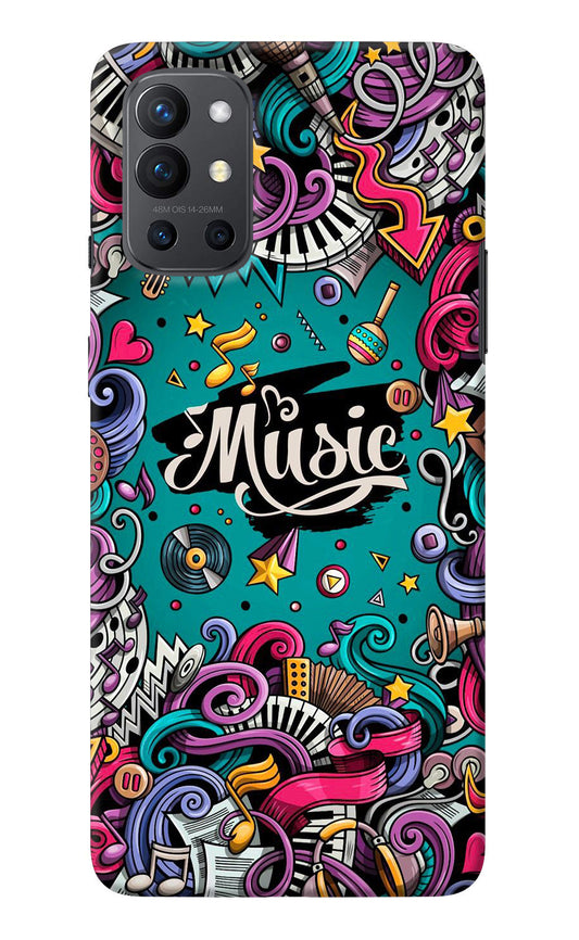 Music Graffiti Oneplus 9R Back Cover