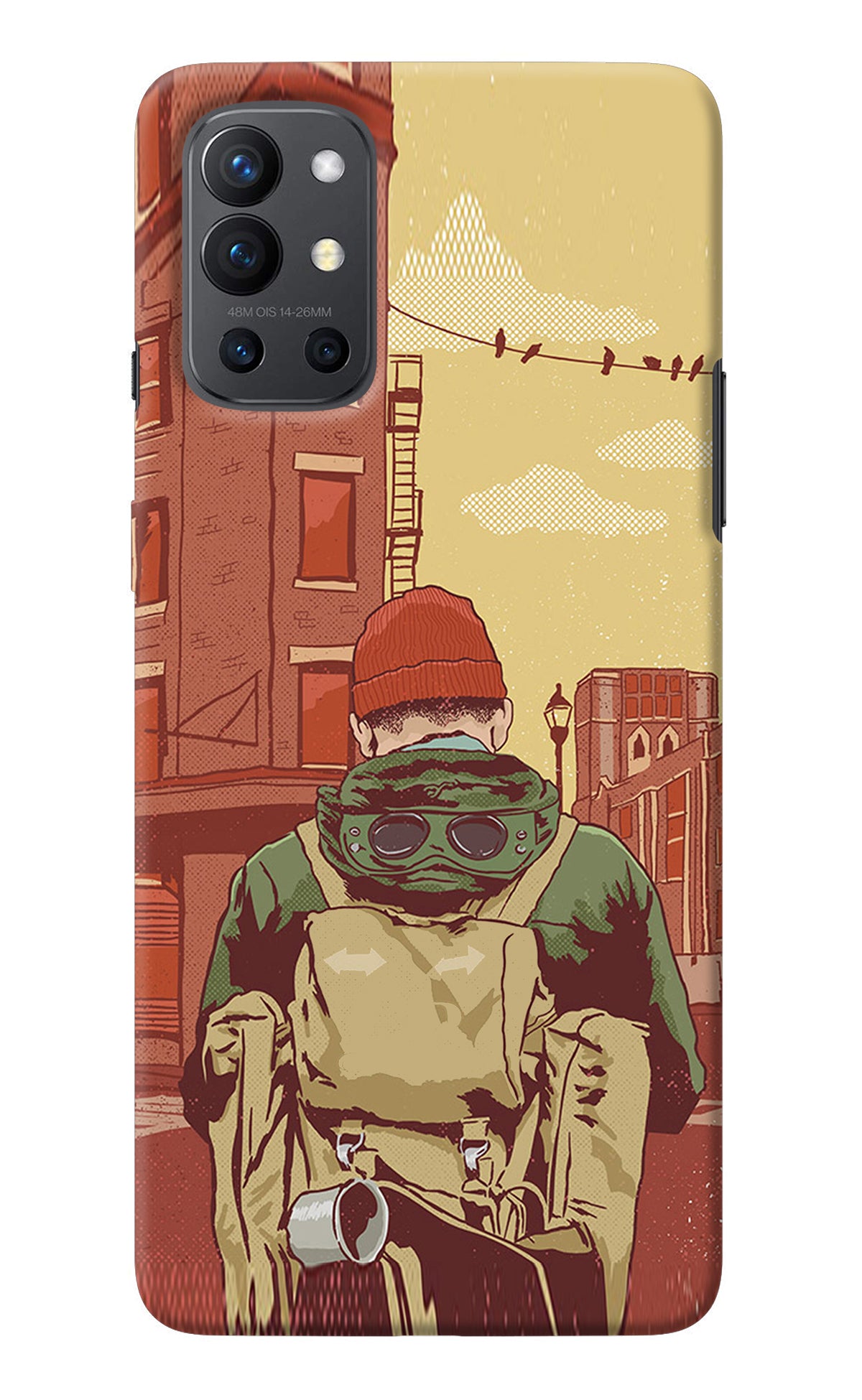 Adventurous Oneplus 9R Back Cover