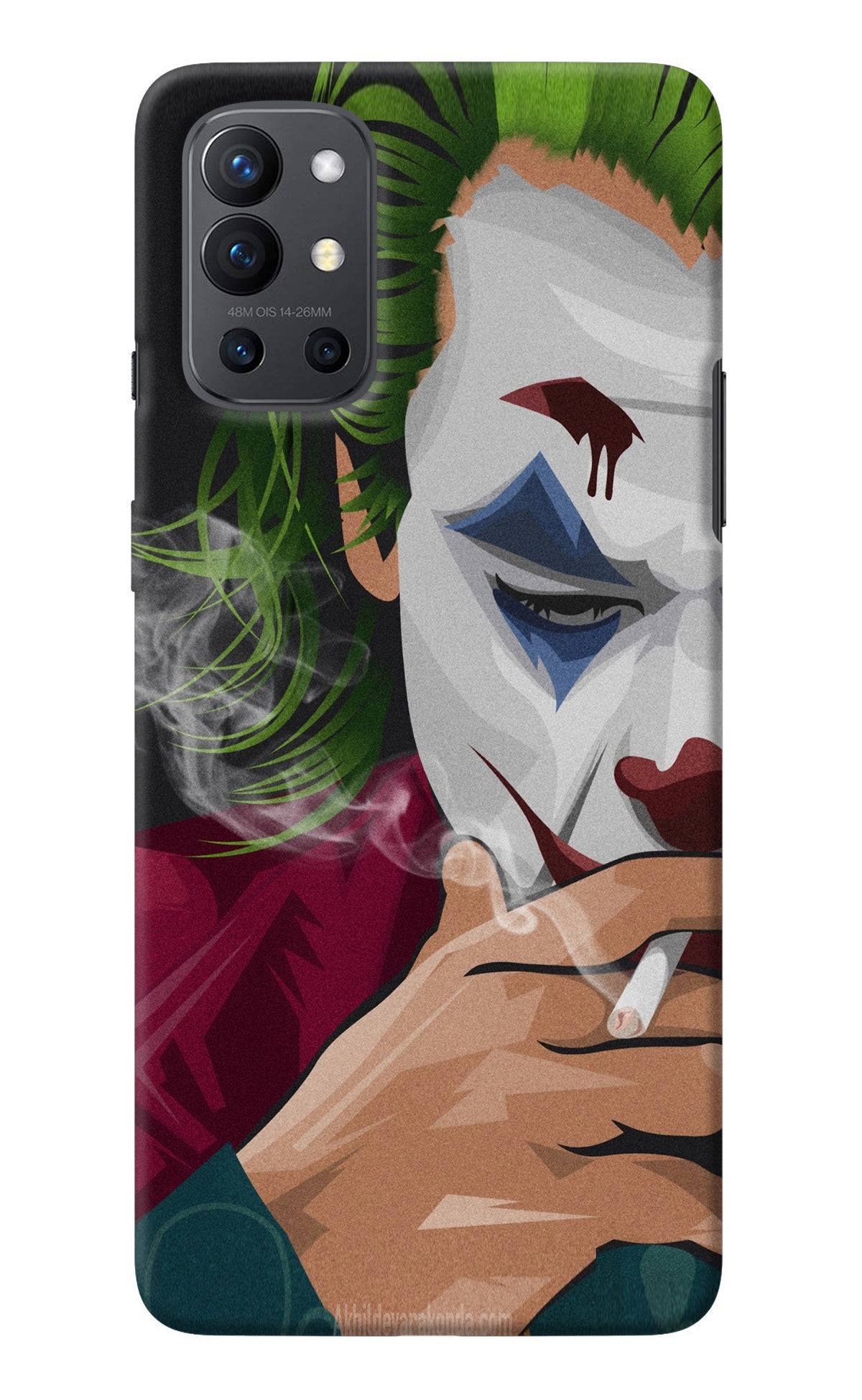 Joker Smoking Oneplus 9R Back Cover