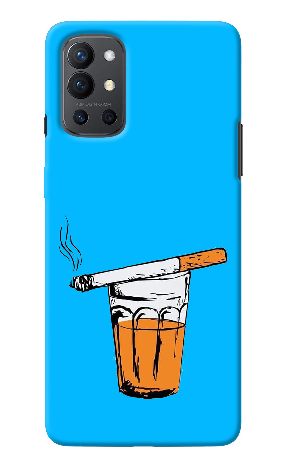 Chai Sutta Oneplus 9R Back Cover