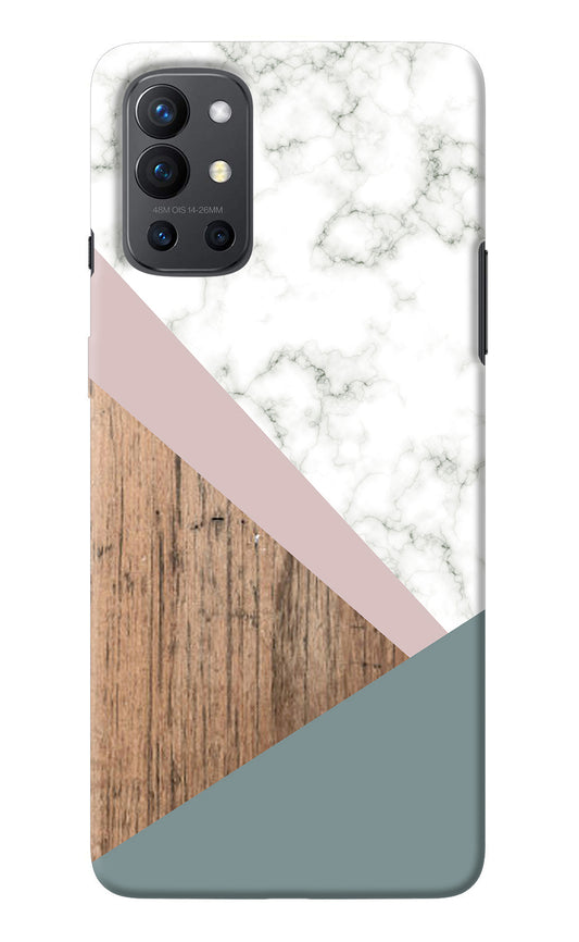 Marble wood Abstract Oneplus 9R Back Cover