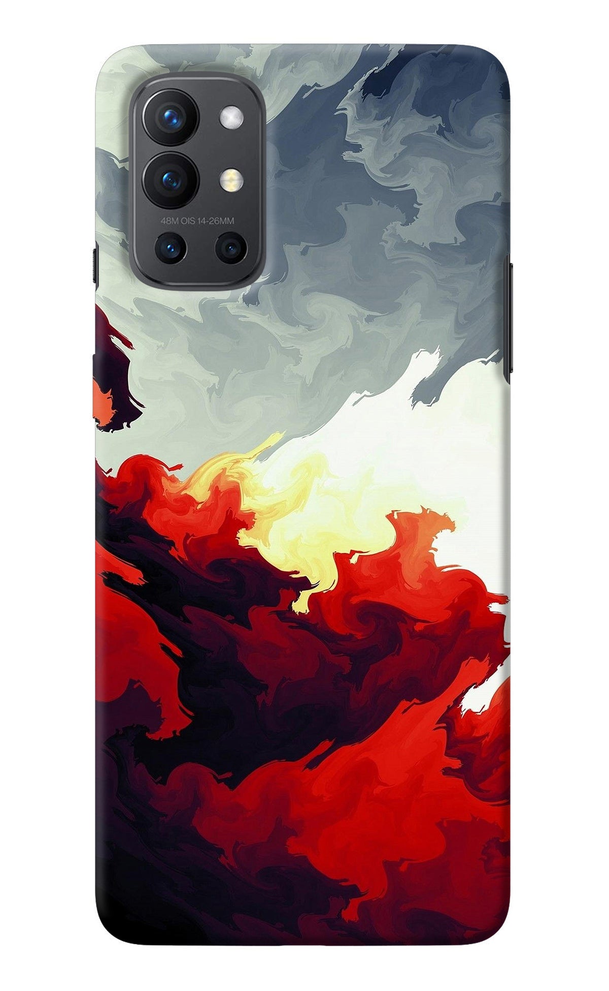 Fire Cloud Oneplus 9R Back Cover