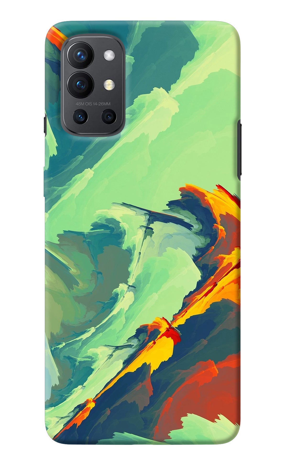 Paint Art Oneplus 9R Back Cover