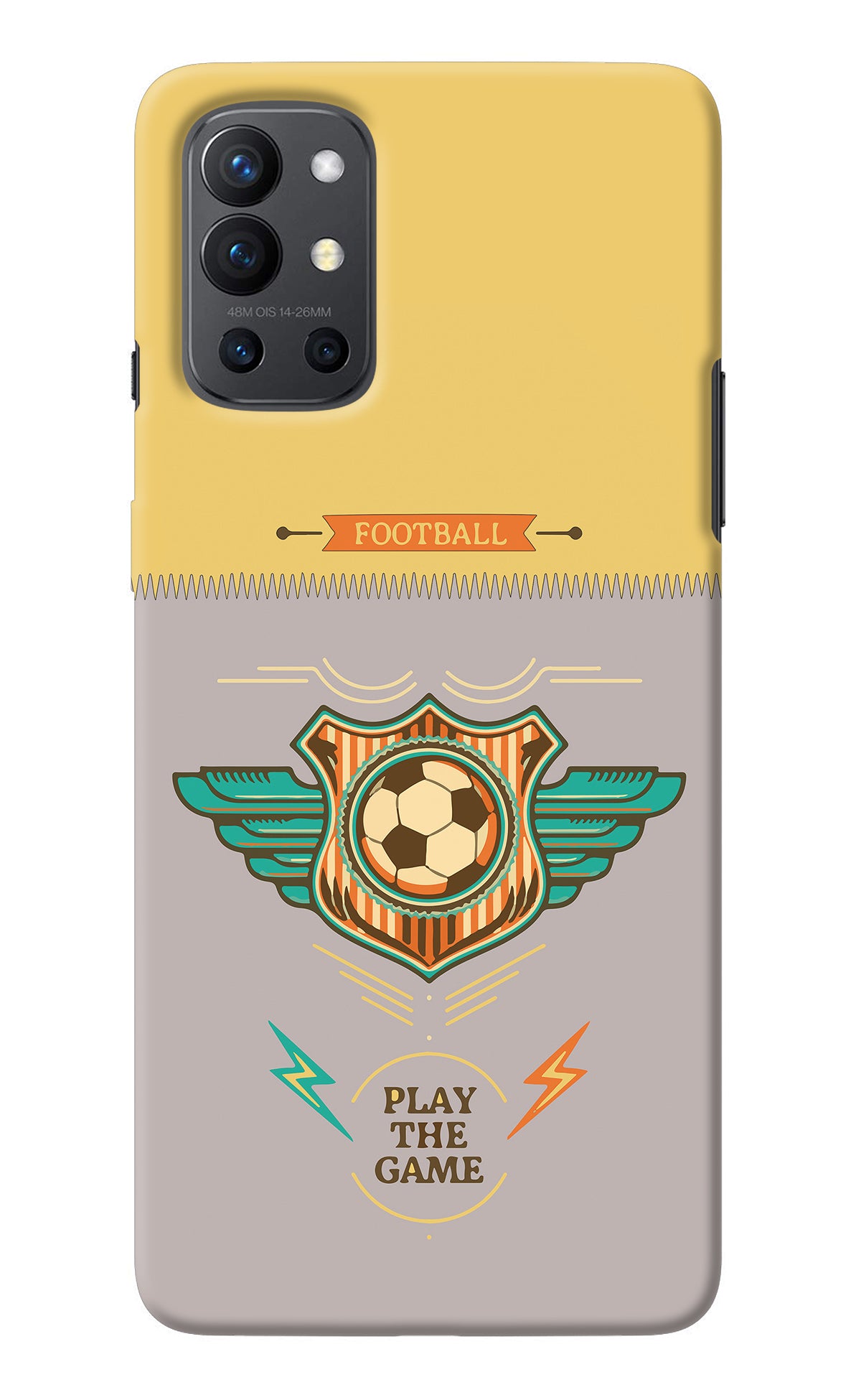 Football Oneplus 9R Back Cover