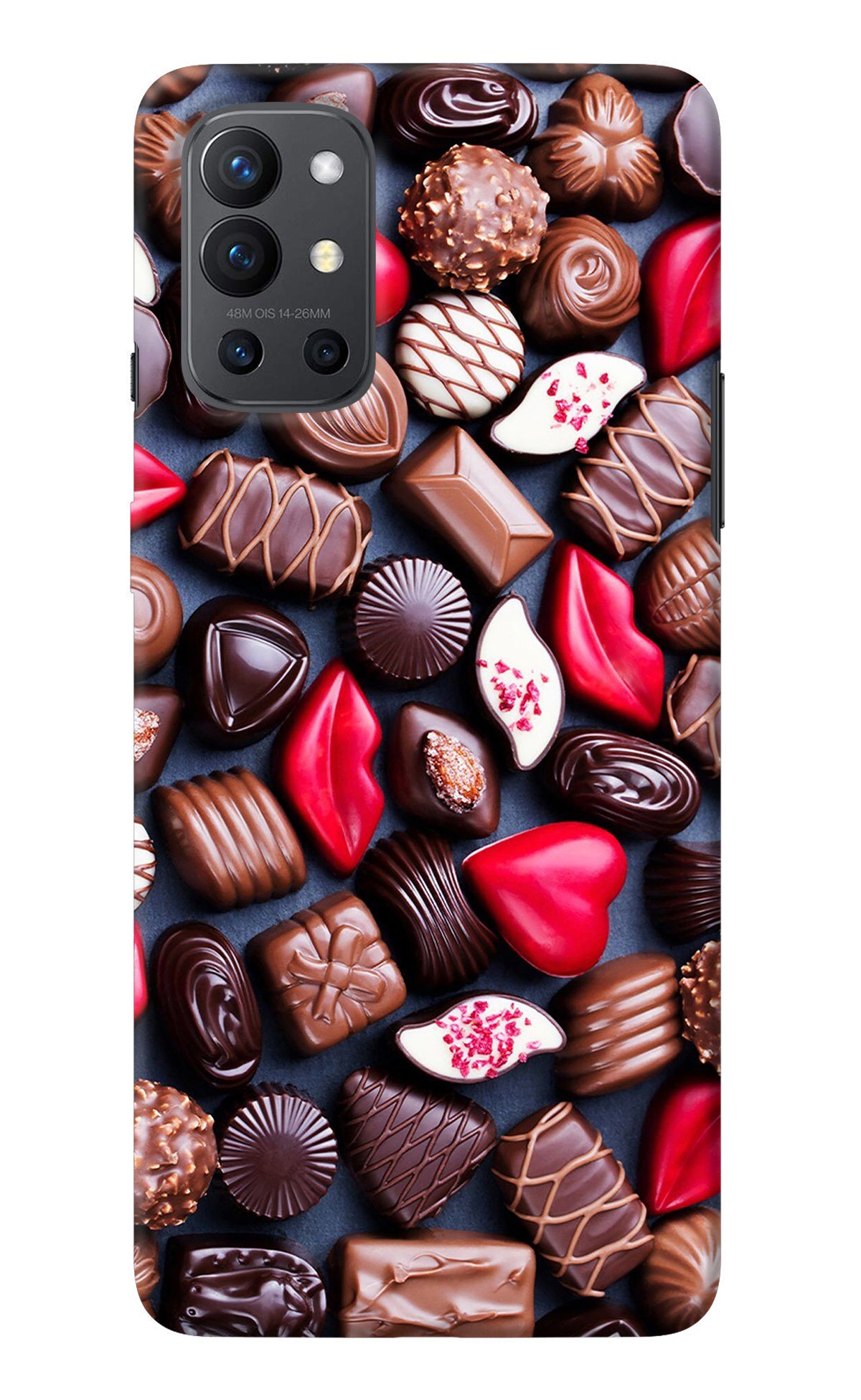 Chocolates Oneplus 9R Back Cover