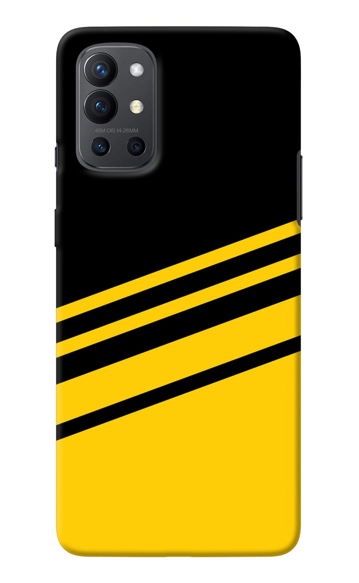 Yellow Shades Oneplus 9R Back Cover