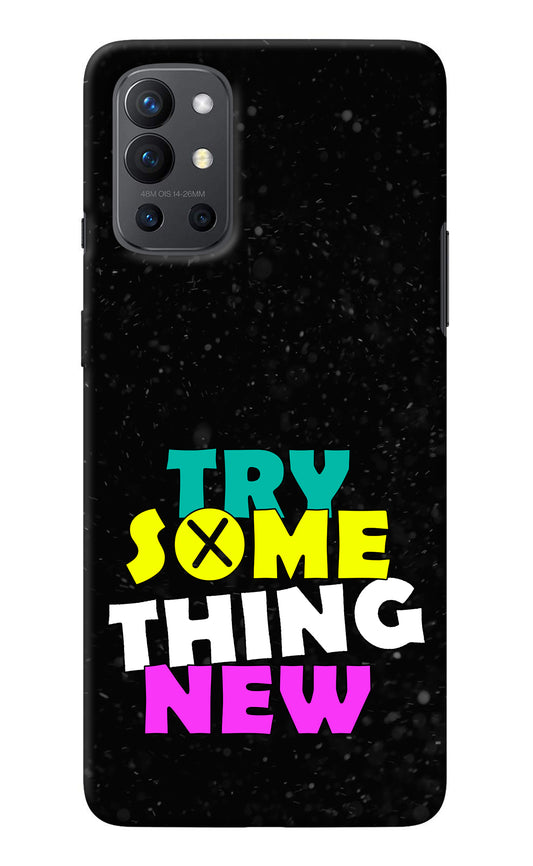 Try Something New Oneplus 9R Back Cover