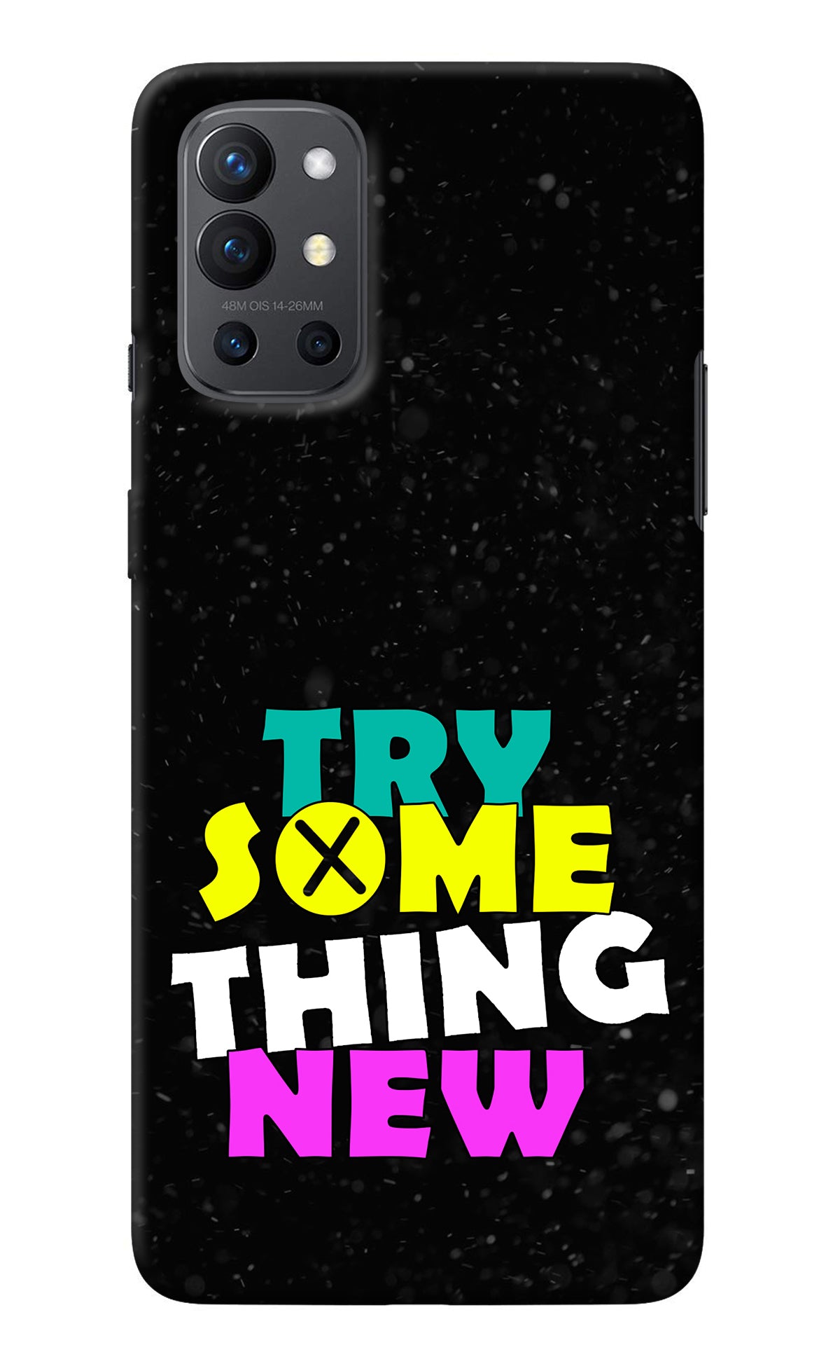 Try Something New Oneplus 9R Back Cover