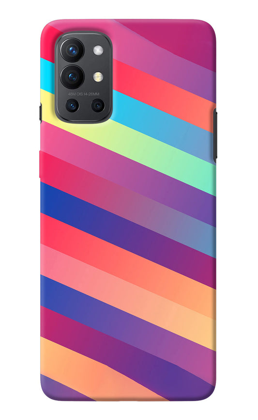 Stripes color Oneplus 9R Back Cover