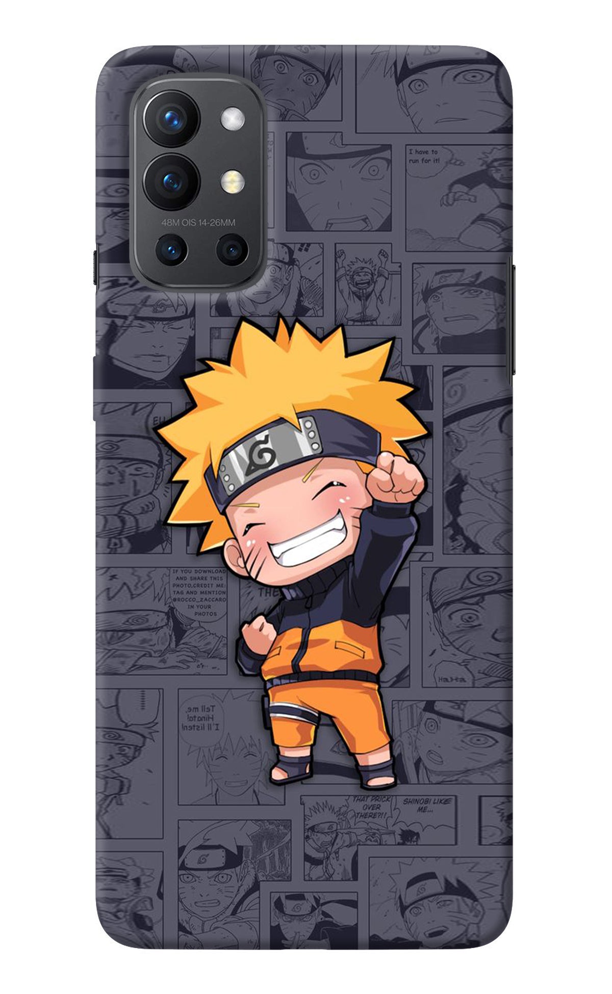 Chota Naruto Oneplus 9R Back Cover