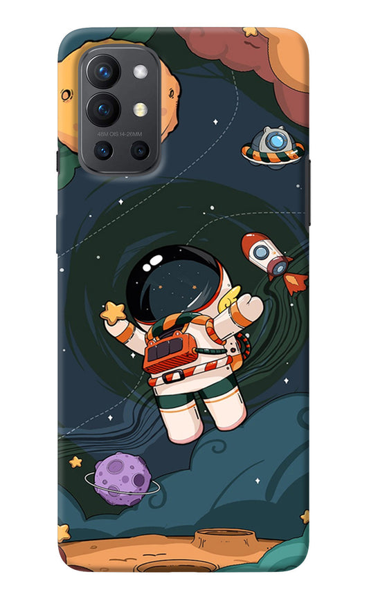 Cartoon Astronaut Oneplus 9R Back Cover