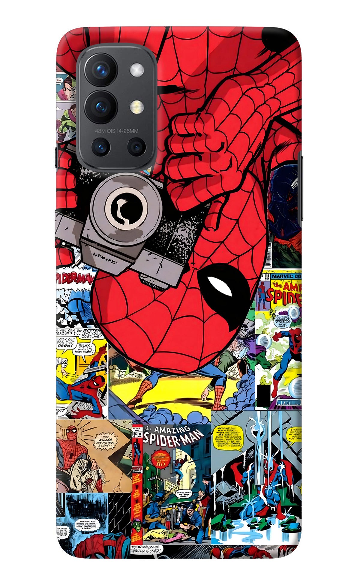 Spider Man Oneplus 9R Back Cover