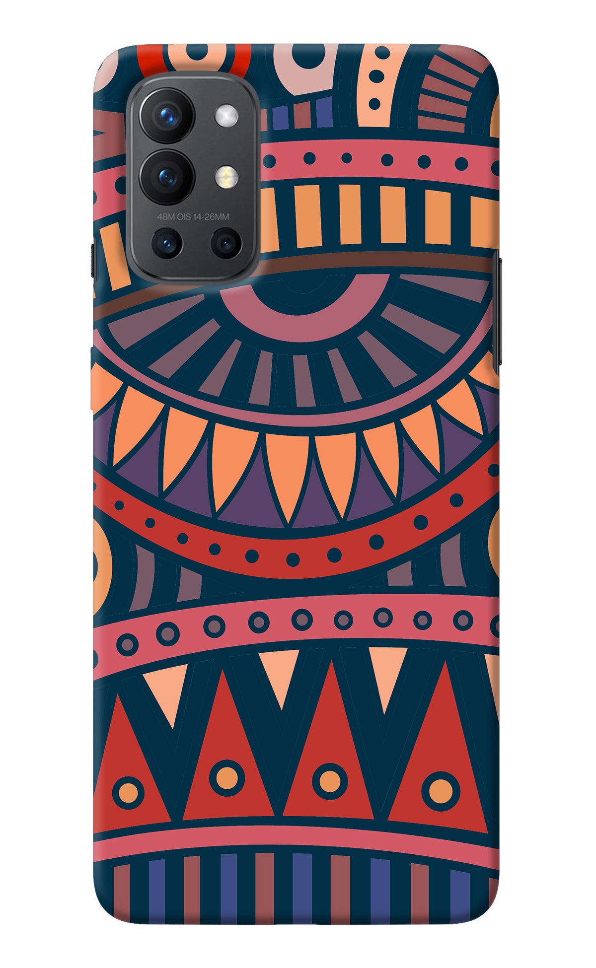 African Culture Design Oneplus 9R Back Cover