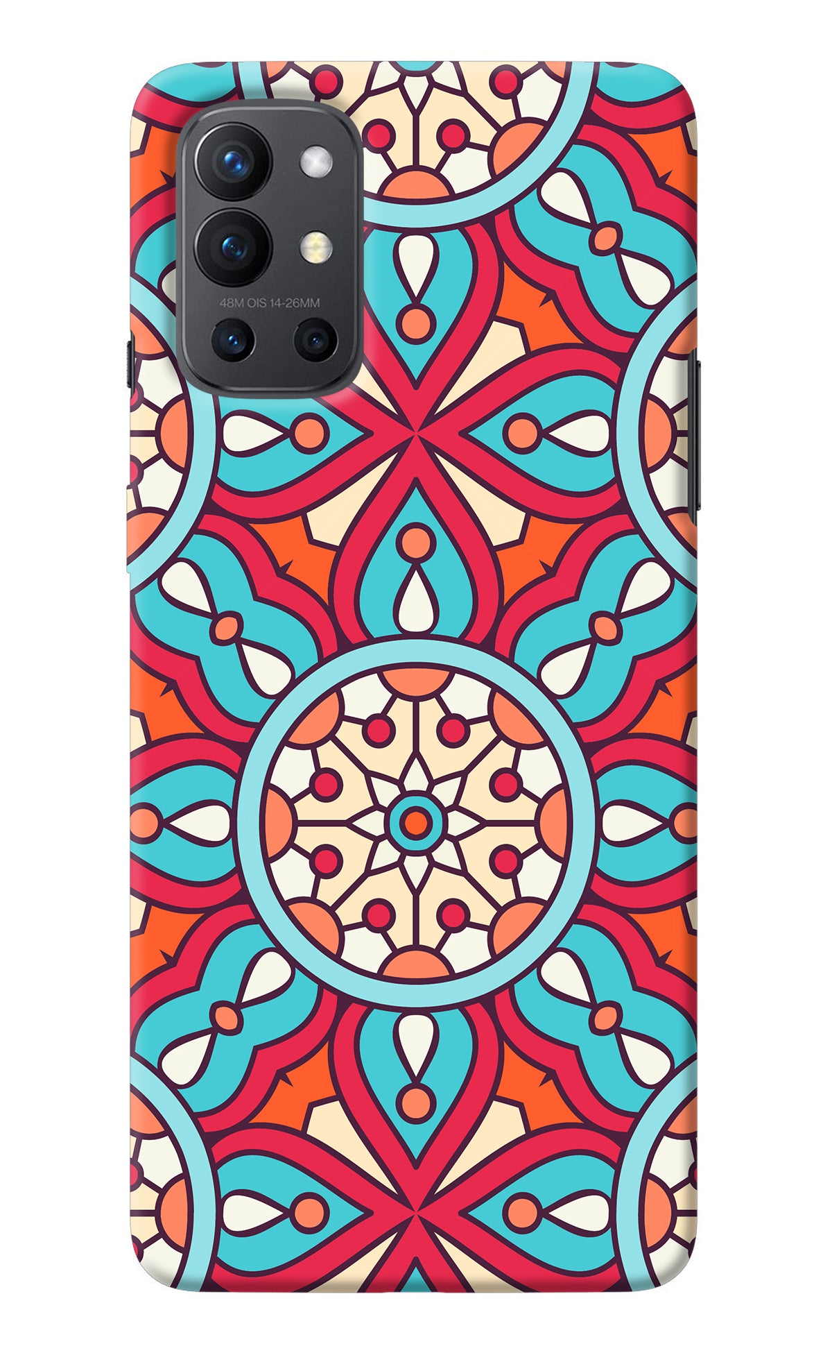 Mandala Geometric Oneplus 9R Back Cover