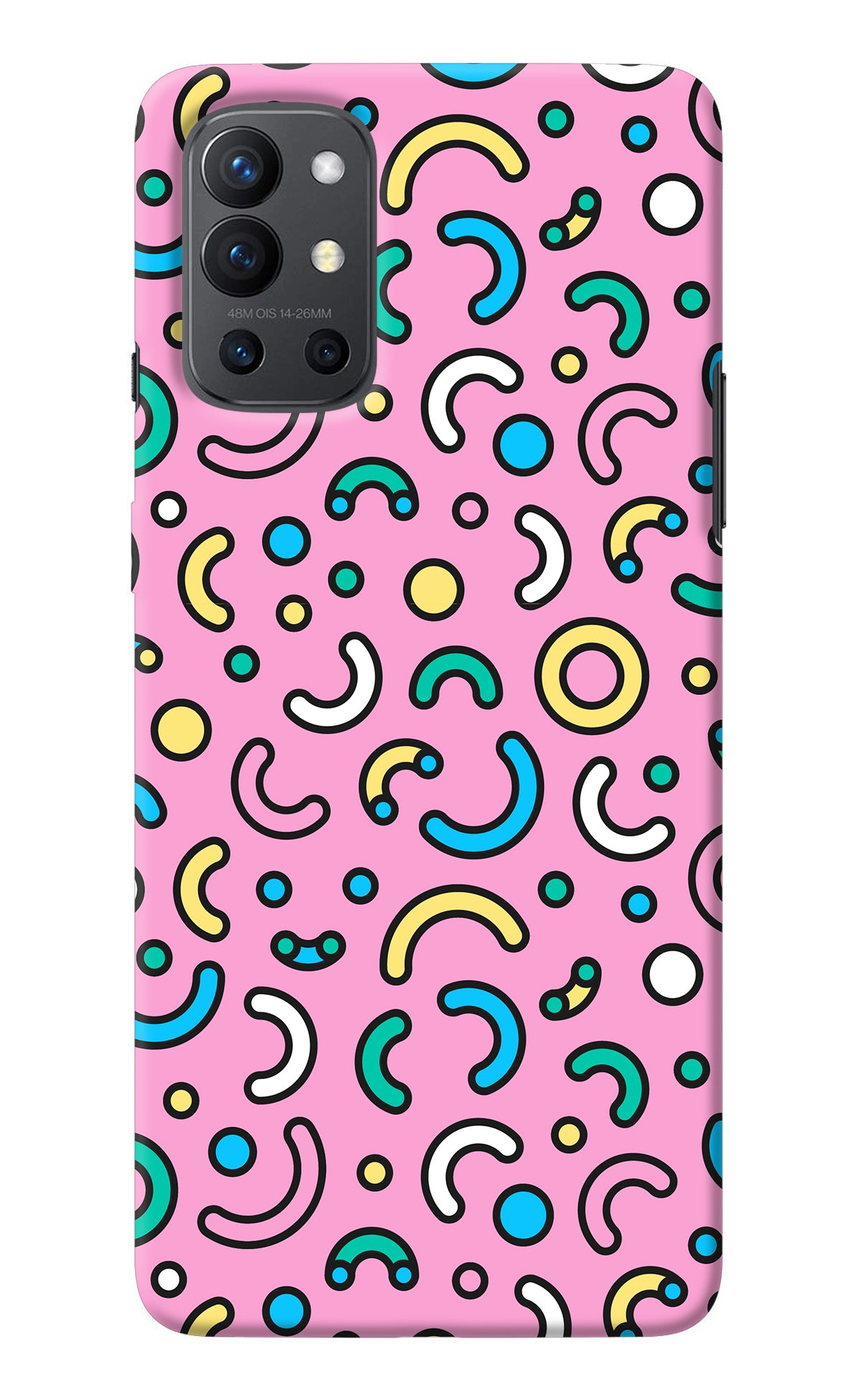 Memphis Design Oneplus 9R Back Cover