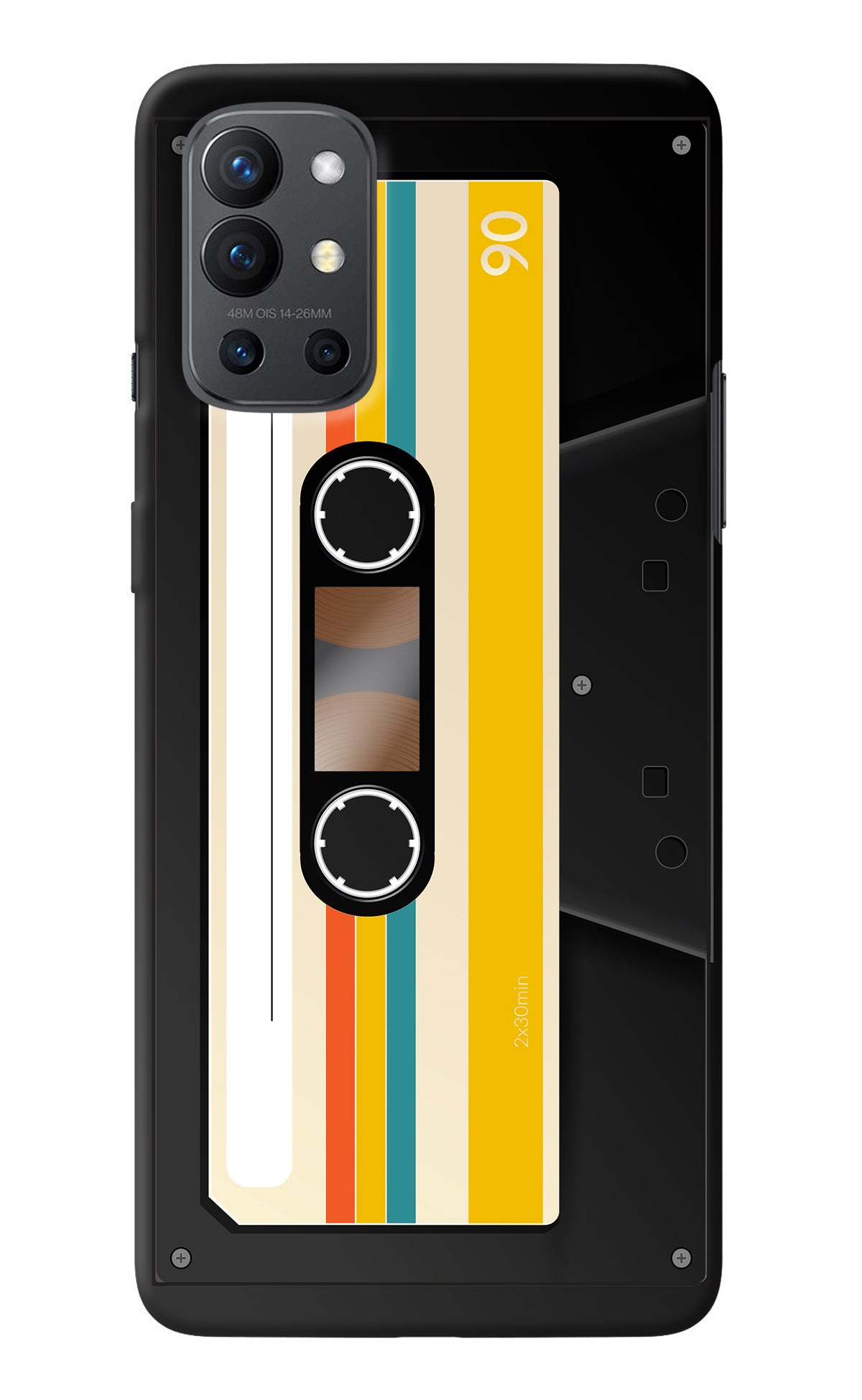 Tape Cassette Oneplus 9R Back Cover