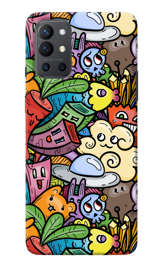 Veggie Doodle Oneplus 9R Back Cover