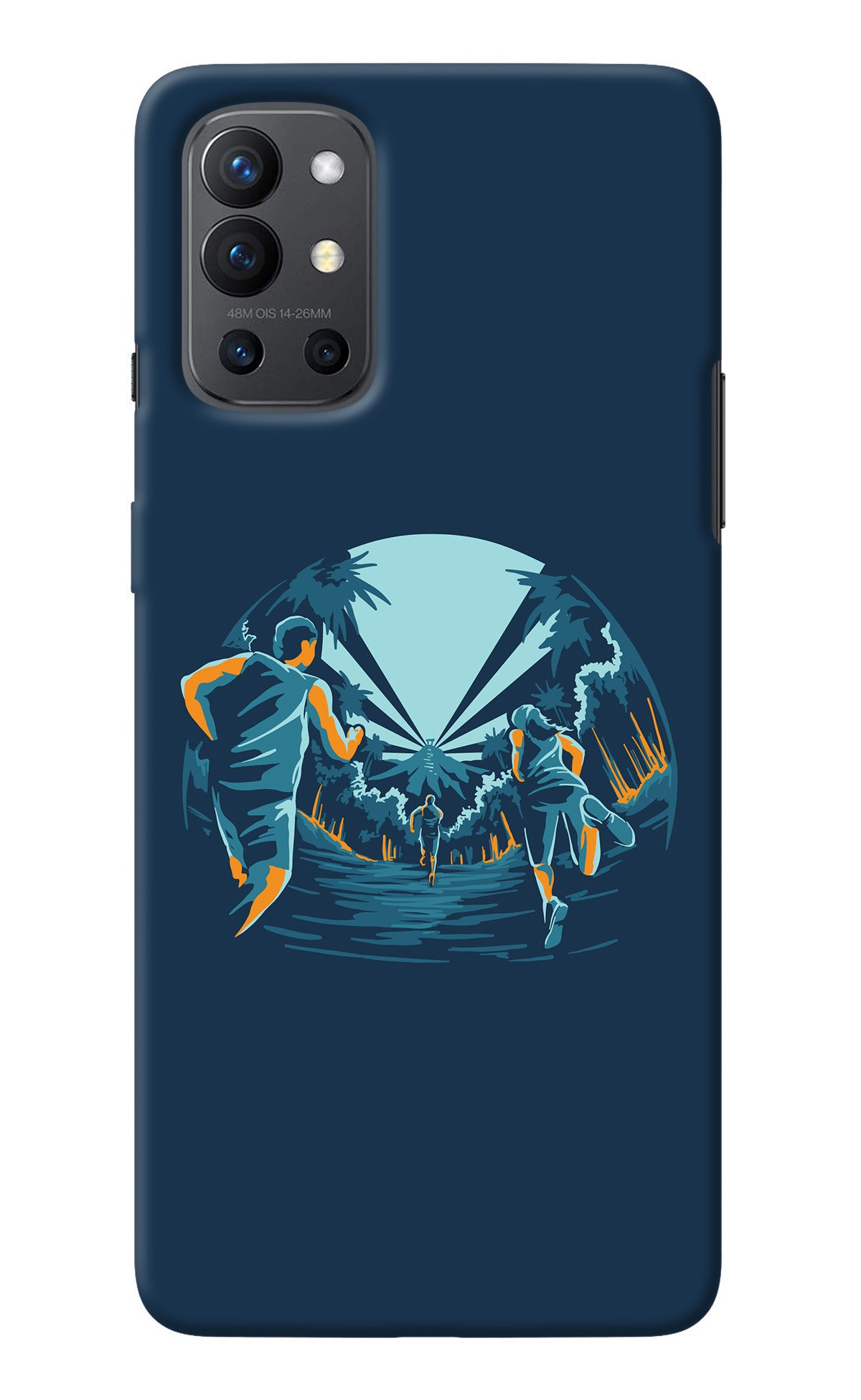 Team Run Oneplus 9R Back Cover