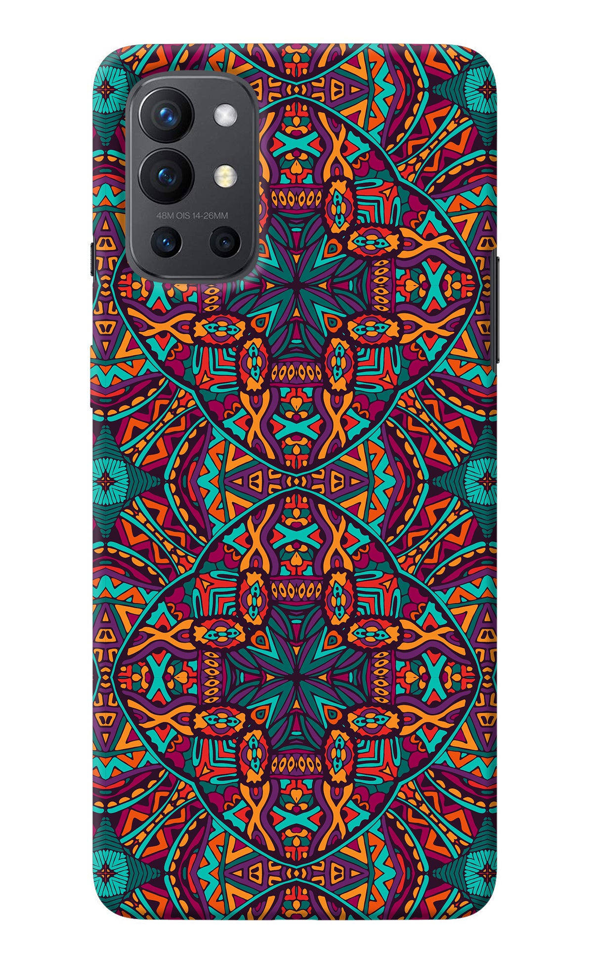 Colour Mandala Oneplus 9R Back Cover