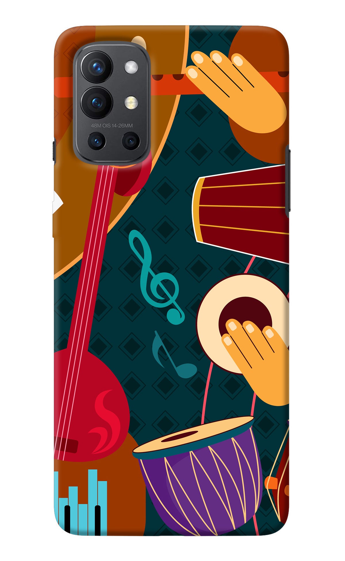 Music Instrument Oneplus 9R Back Cover