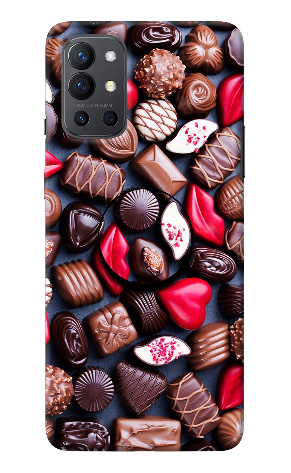 Chocolates Oneplus 9R Pop Case