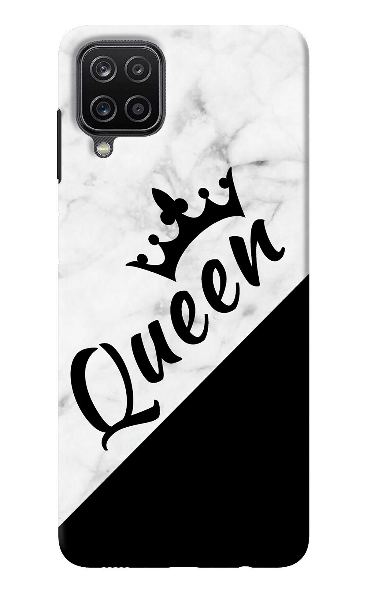 Queen Samsung M12/F12 Back Cover