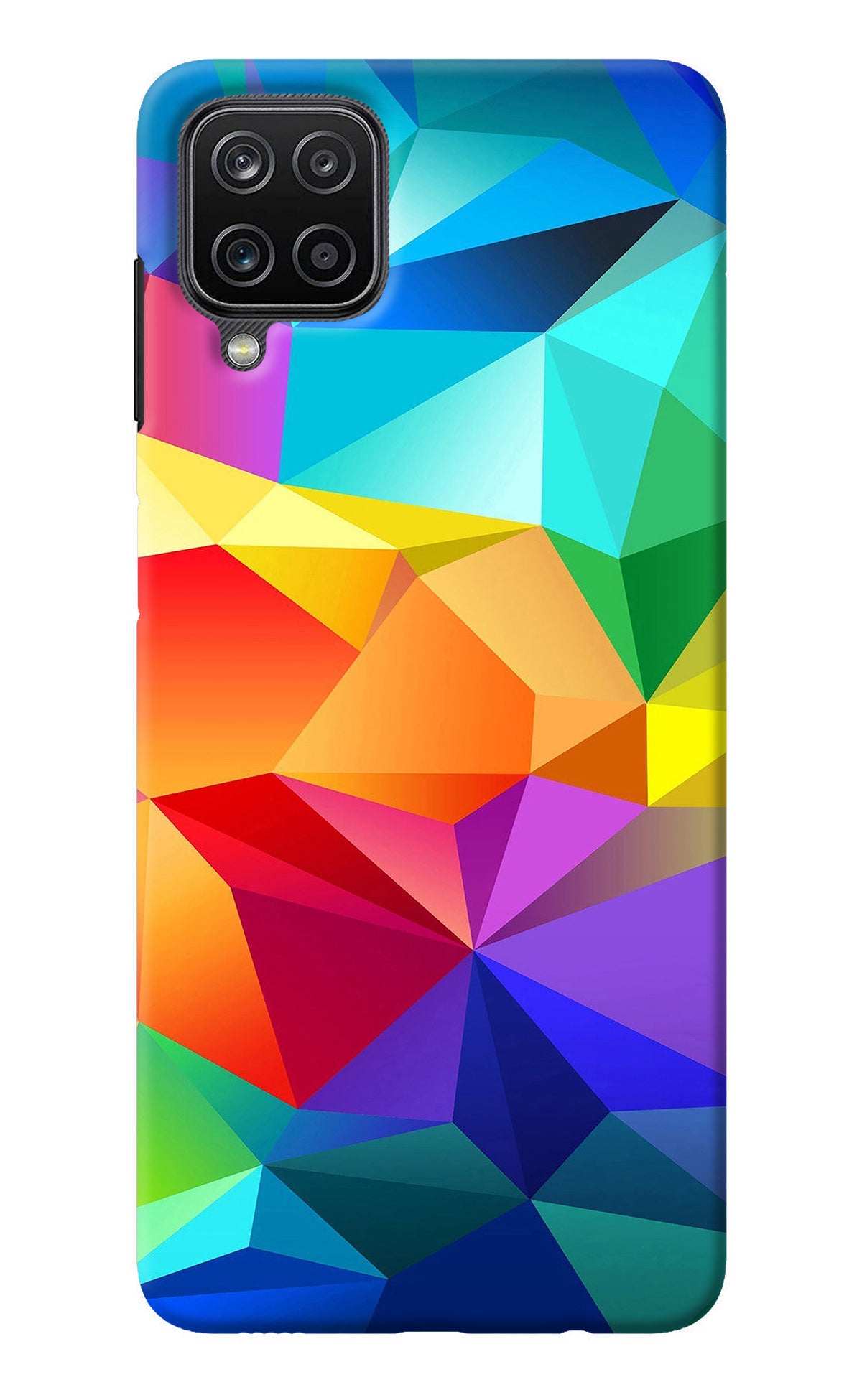 Abstract Pattern Samsung M12/F12 Back Cover