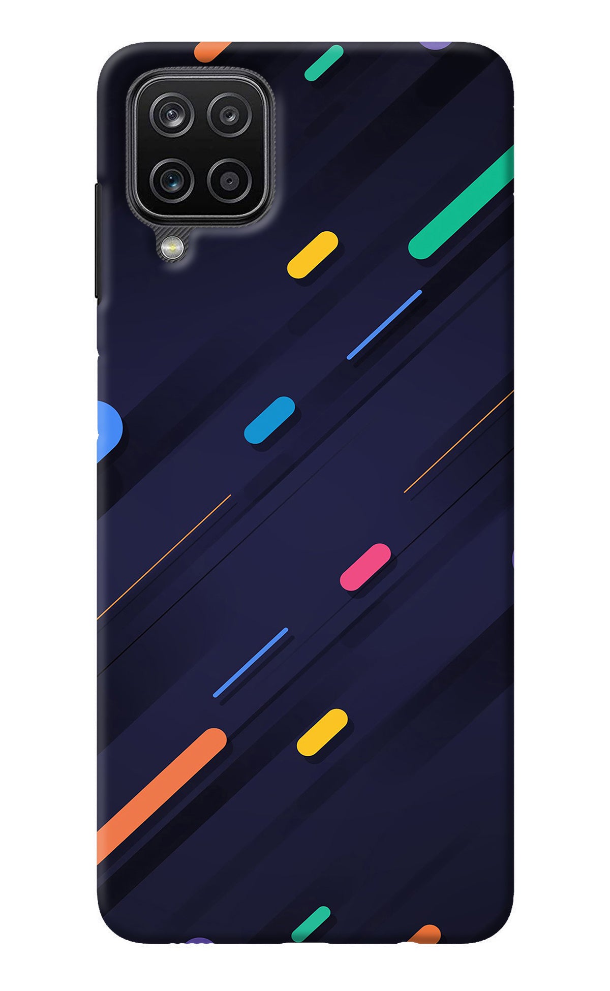 Abstract Design Samsung M12/F12 Back Cover