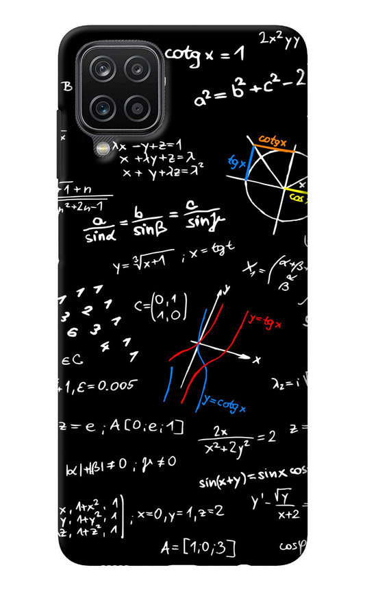 Mathematics Formula Samsung M12/F12 Back Cover