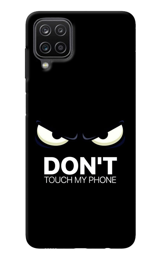 Don'T Touch My Phone Samsung M12/F12 Back Cover