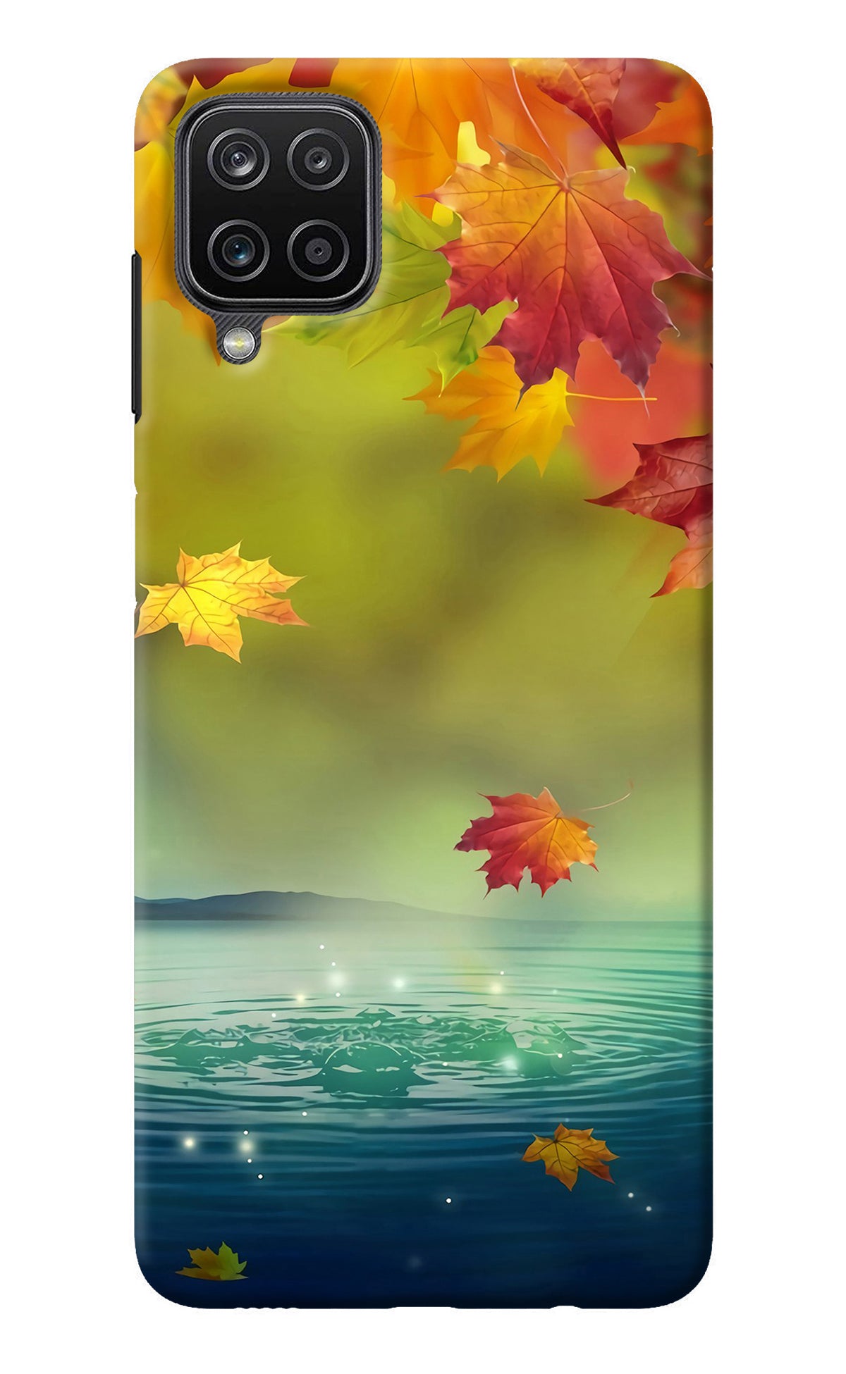 Flowers Samsung M12/F12 Back Cover