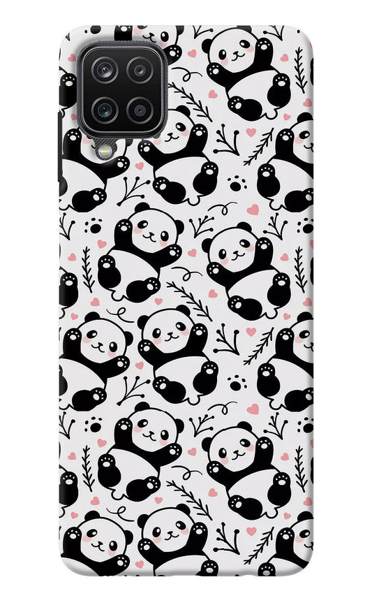Cute Panda Samsung M12/F12 Back Cover
