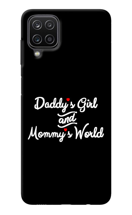 Daddy's Girl and Mommy's World Samsung M12/F12 Back Cover
