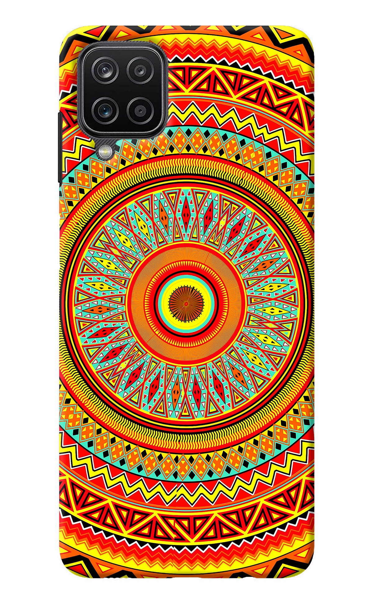 Mandala Pattern Samsung M12/F12 Back Cover