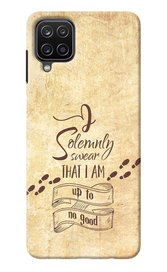 I Solemnly swear that i up to no good Samsung M12/F12 Back Cover